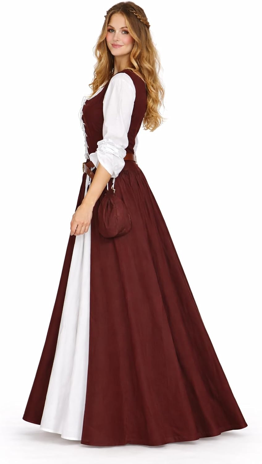 MAYLYNN 14261 - Mittelalter Kostüm Magd Celia - 100% Baumwolle, L