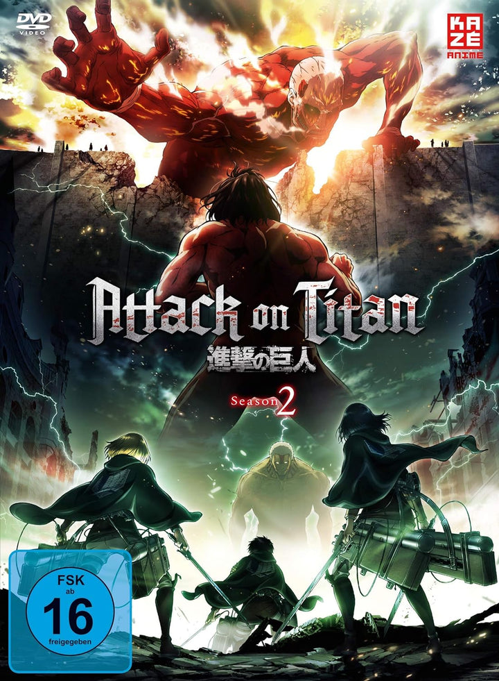 Attack on Titan - Staffel 2 - Gesamtausgabe - [DVD], DVD