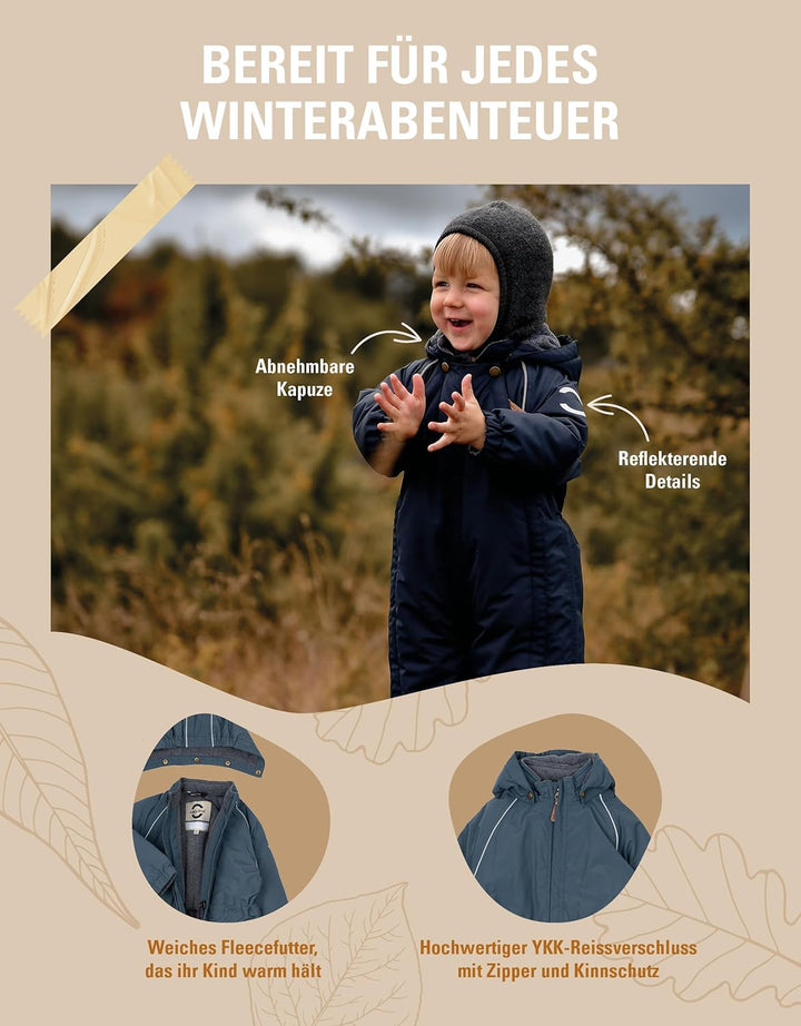 Mikk-line Schneeanzug Baby | Nylon Kleinkinder | Schneeanzüge Für Jungen Und Mädchen | Wasserdicht 2