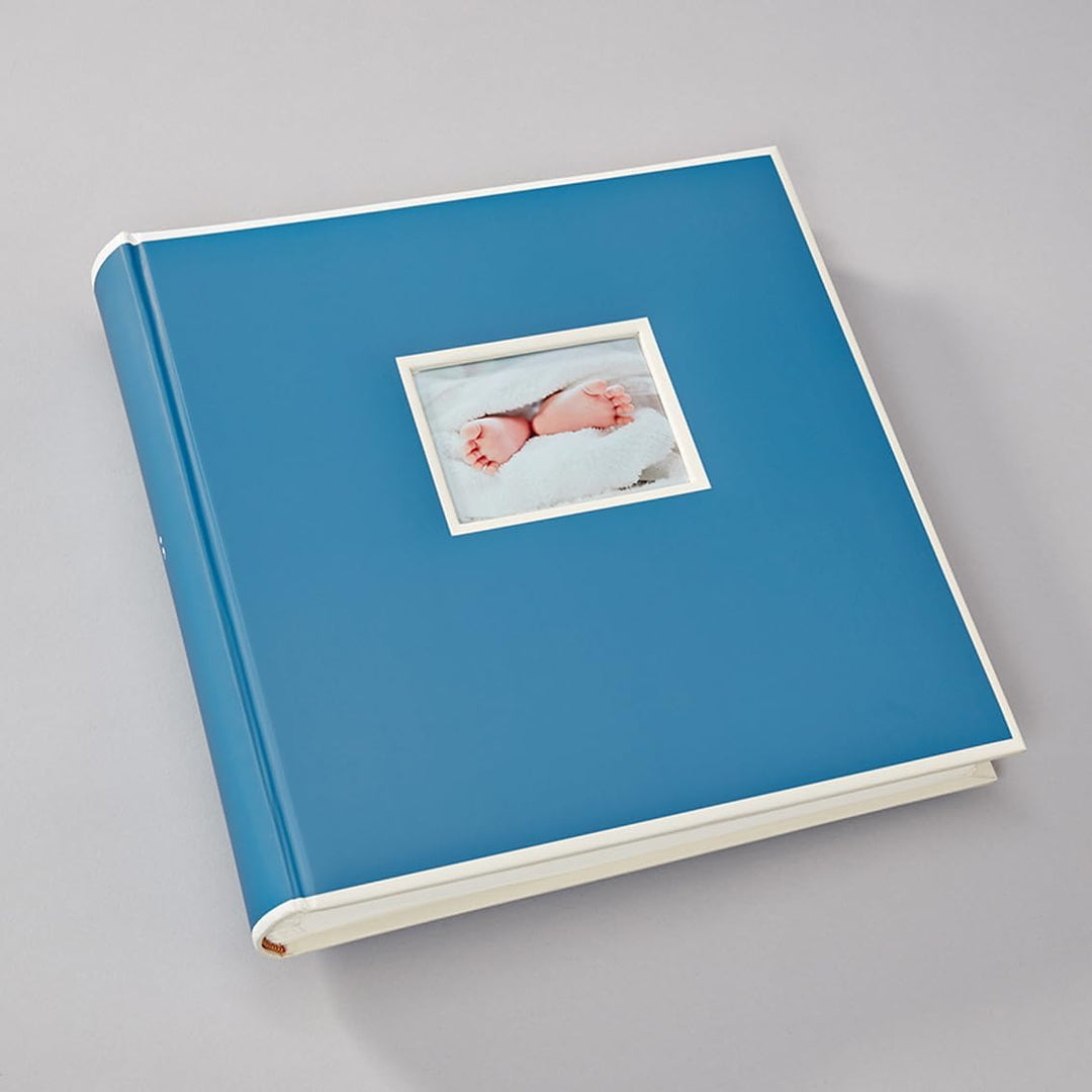 Semikolon 364058 Jumbo Album - 30x30 cm, 100 Seiten cremefarben, für 10x15 Fotos, mit Pergaminpapier