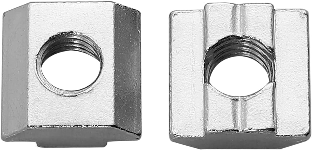 JiGiU Winkelverbinder für 4040 Aluprofil 8mm Schlitz Flexibler Scharnier mit Klemmhebel 180° Drehber