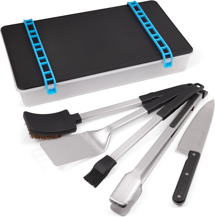 Broil King Besteckset Porta Chef Grill-/Grillzubehör, Edelstahl, 5 x 5 x 5 cm