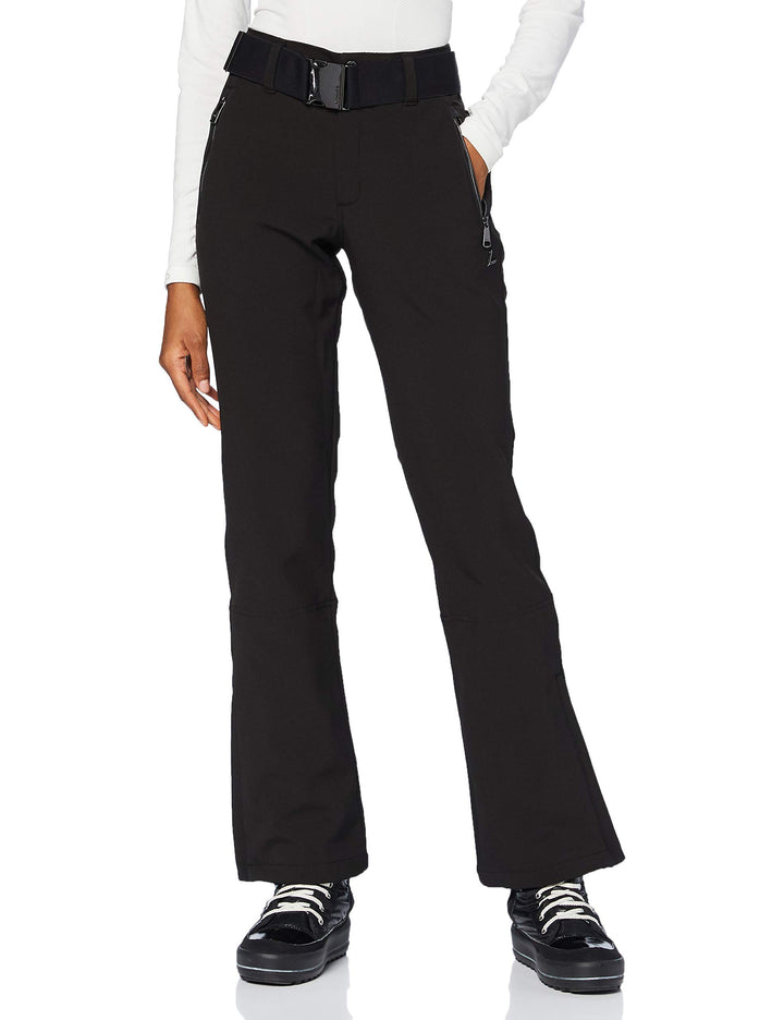 Icepeak Damen Softshell Hose Luhta Joentaus, 40 Schwarz