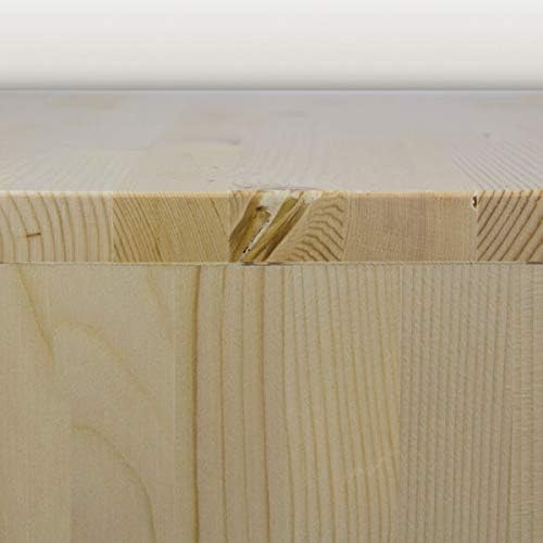 Holz Schubladenbox Holzbox Aufbewahrungsbox Schubladenschrank mit 4 Schubladen