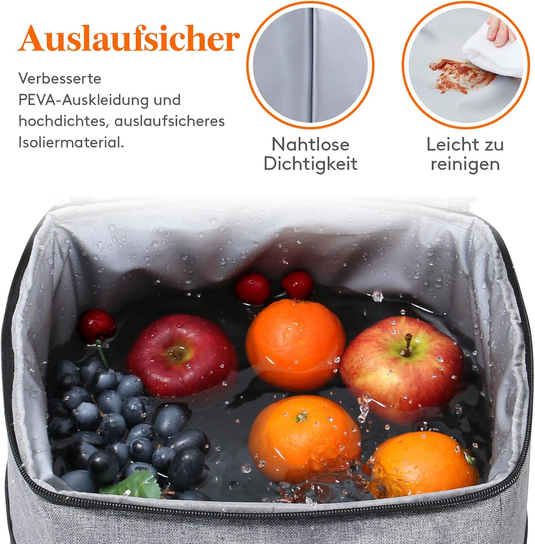 Lifewit 24L Kühl Rucksack Kühlrucksack Kühltasche Picknicktasche Gross Isoliert Cooler Bag Männer Fr