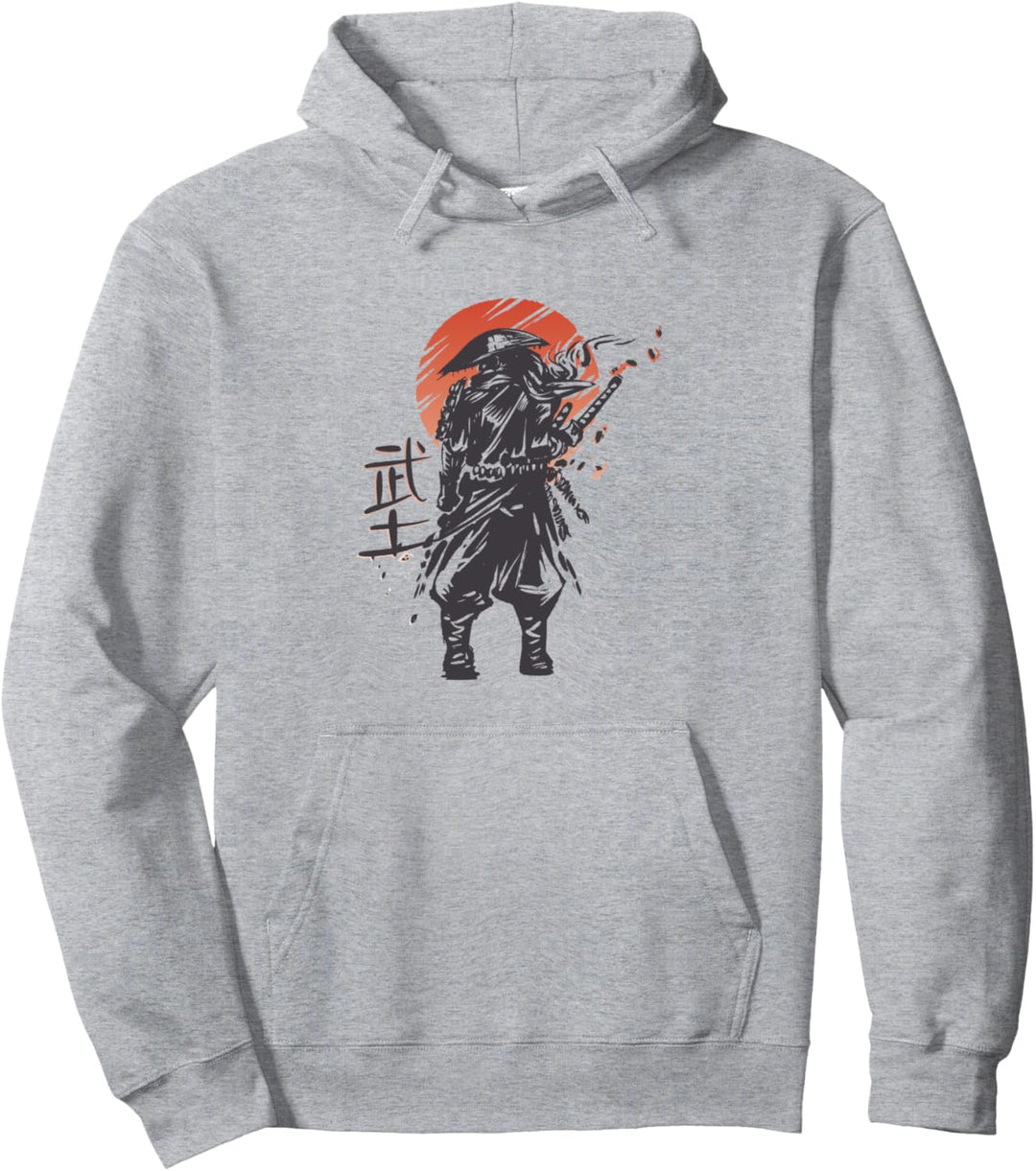 Samurai Krieger Japanisch Pullover Hoodie