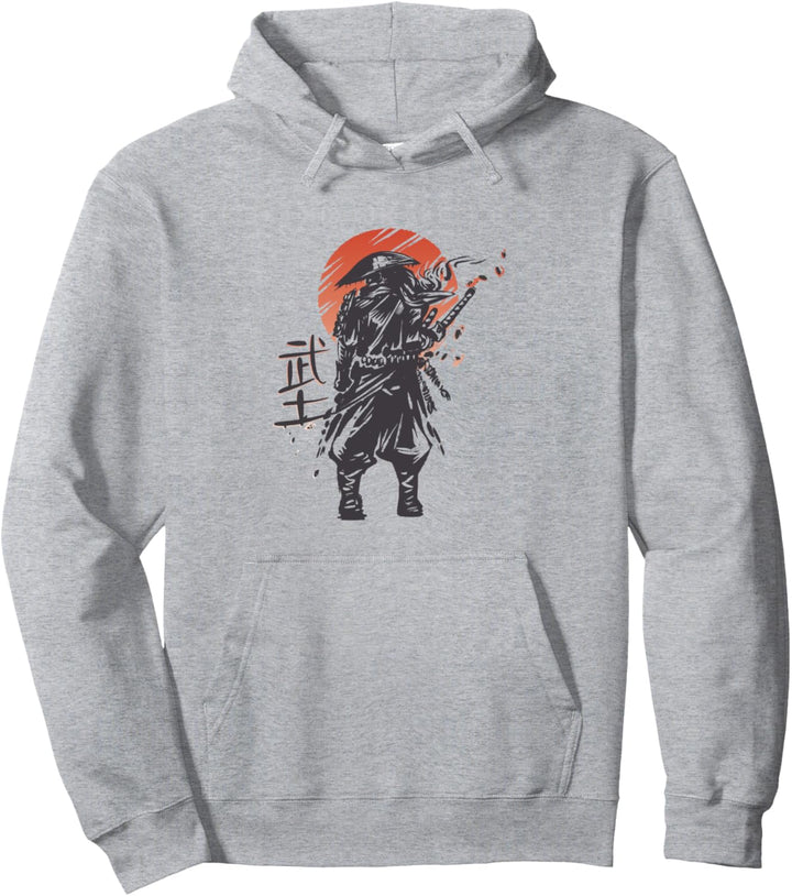 Samurai Krieger Japanisch Pullover Hoodie