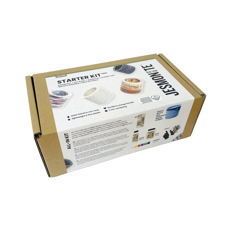 Set Jesmonite – runder Topf