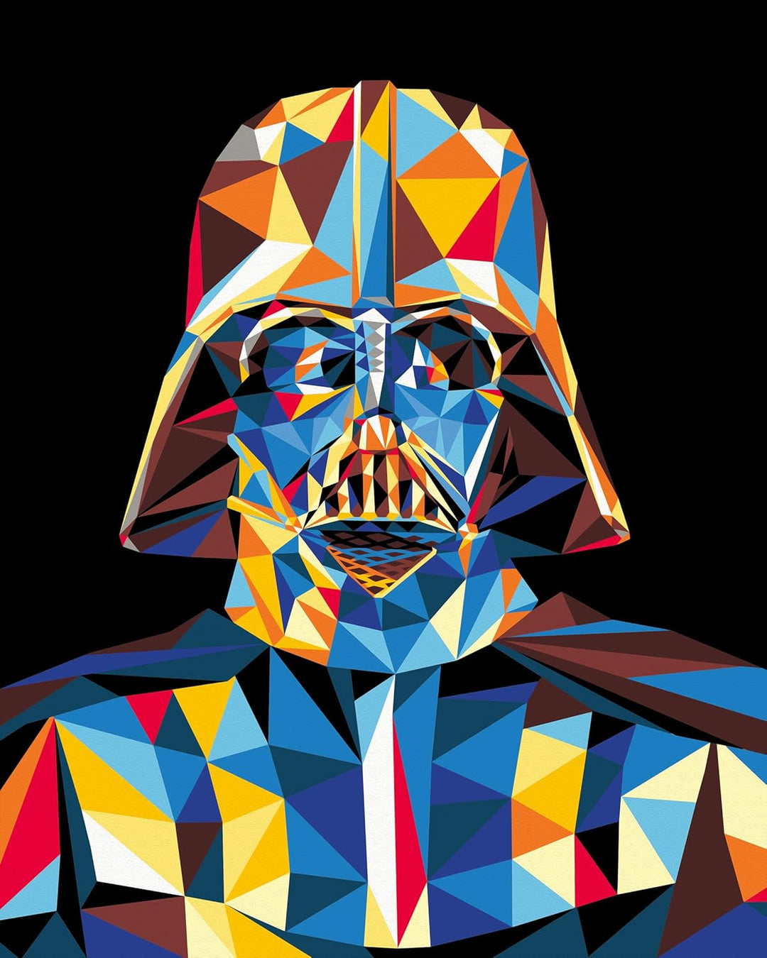 Ravensburger CreArt 23731 - Darth Vader - Star Wars Malen nach Zahlen Erwachsene, DIY Malset mit Pin