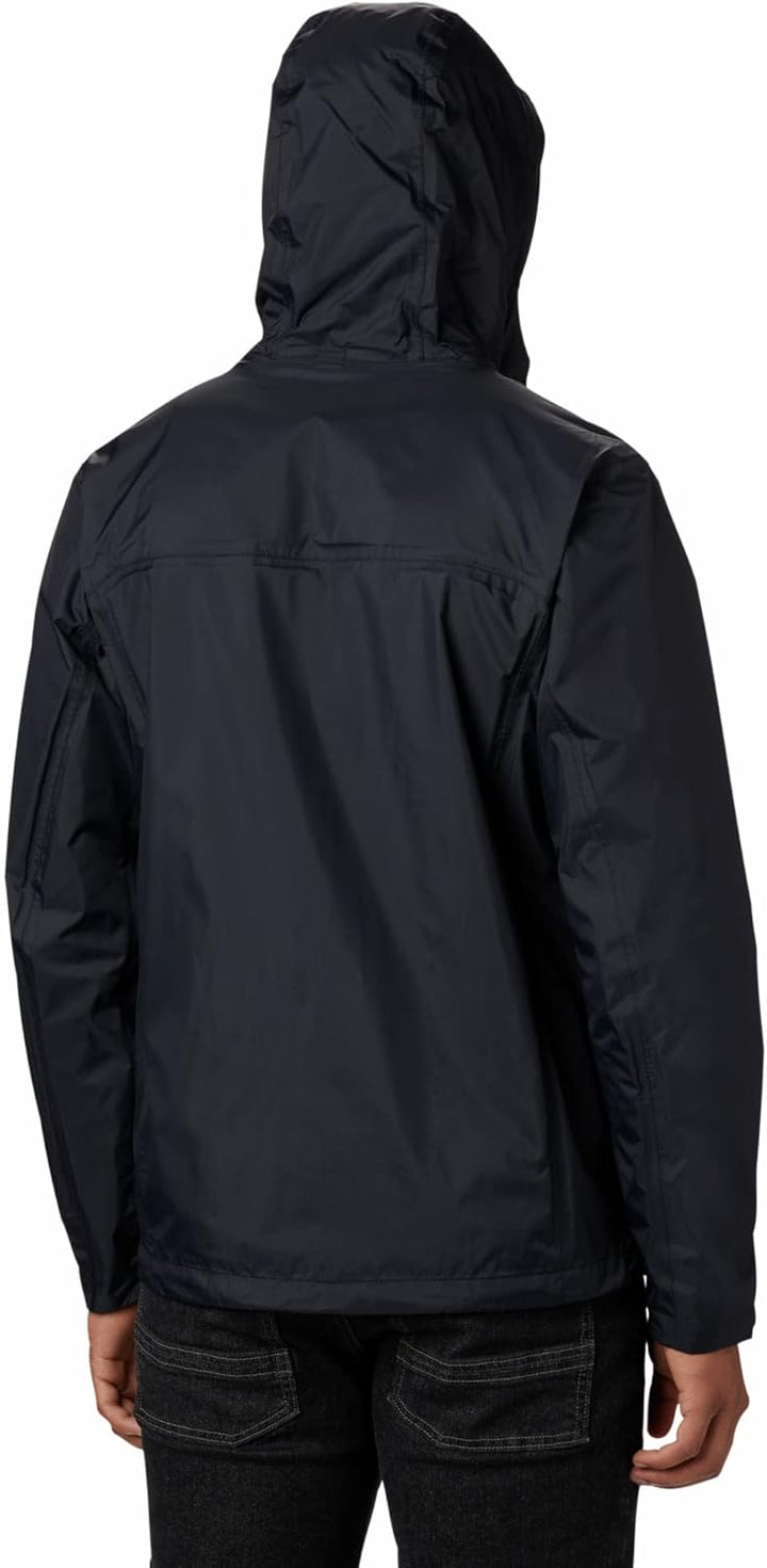 Columbia Herren Pouring Adventure Ii Jacket Wasserdicht Regenjacke (1er Pack) S Schwarz, S Schwarz