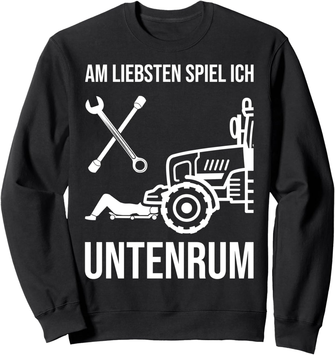 Traktor Landmaschinenmechaniker Mechatroniker Landwirt Sweatshirt