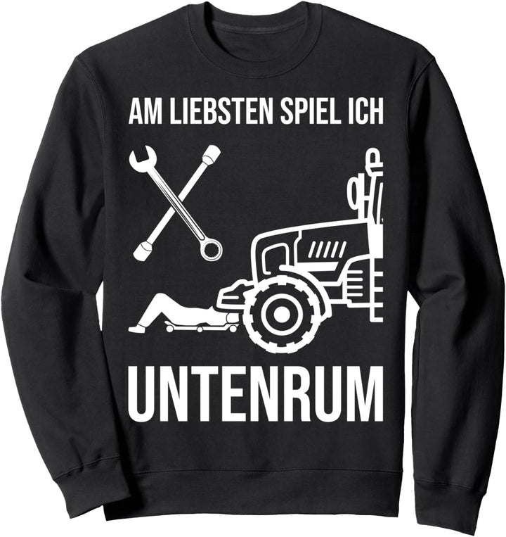 Traktor Landmaschinenmechaniker Mechatroniker Landwirt Sweatshirt