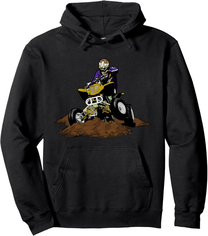 Atv Motorsport Quadfahrer - 4x4 Allrad Actionbike Quad Pullover Hoodie