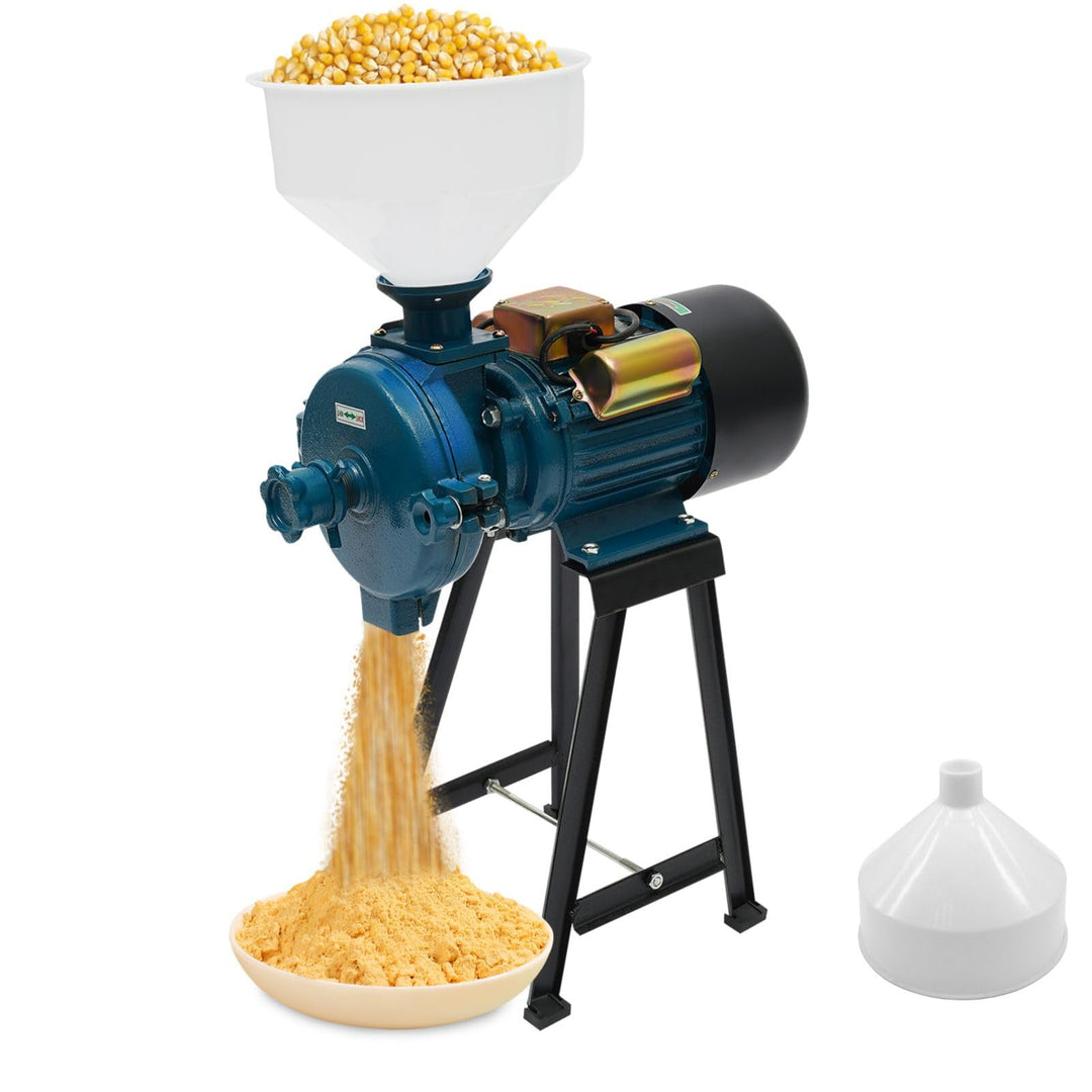 2200W Elektrische Getreidemühle,220V Kornmühle Schrotmühle,Gewerbliche Schleifmaschine Mit Trichter
