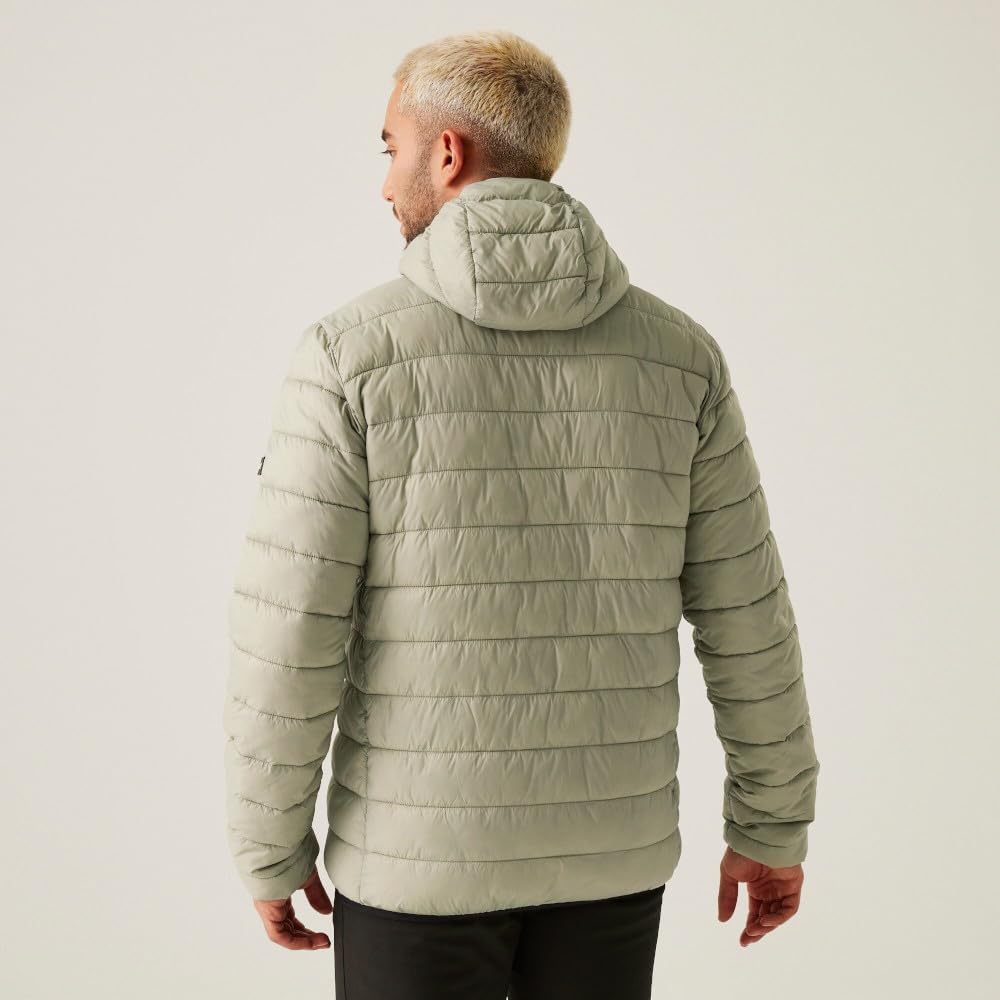 Regatta Herren Regatta Marizion Kapuzenjacke für Herren Insulated Jacket (1er Pack) S Grau, S Grau