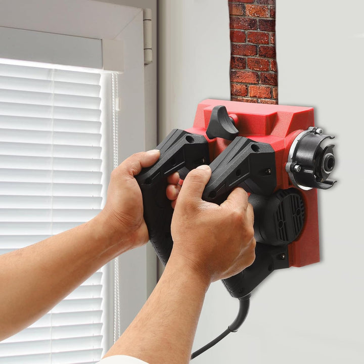 Profi Elektrischer Wandabhobler 1300W Staubarme Renovierung, 21 Tungstencarbid Klingen Tiefeneinstel