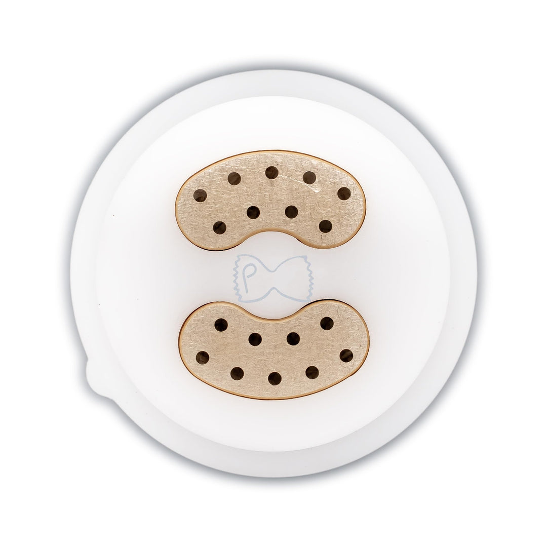 Pastidea - Matrize aus Bronze und POM Spaghetti 2,5mm kompatibel mit Philips Pasta Maker Avance und