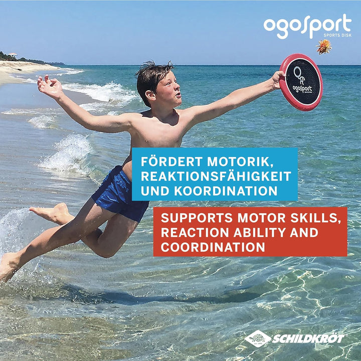 Schildkröt Ogo Sport Set, 2 Ogo Softdiscs Ø29cm, 1 Ball, Standardgrösse, der beliebte Spiel-Klassike