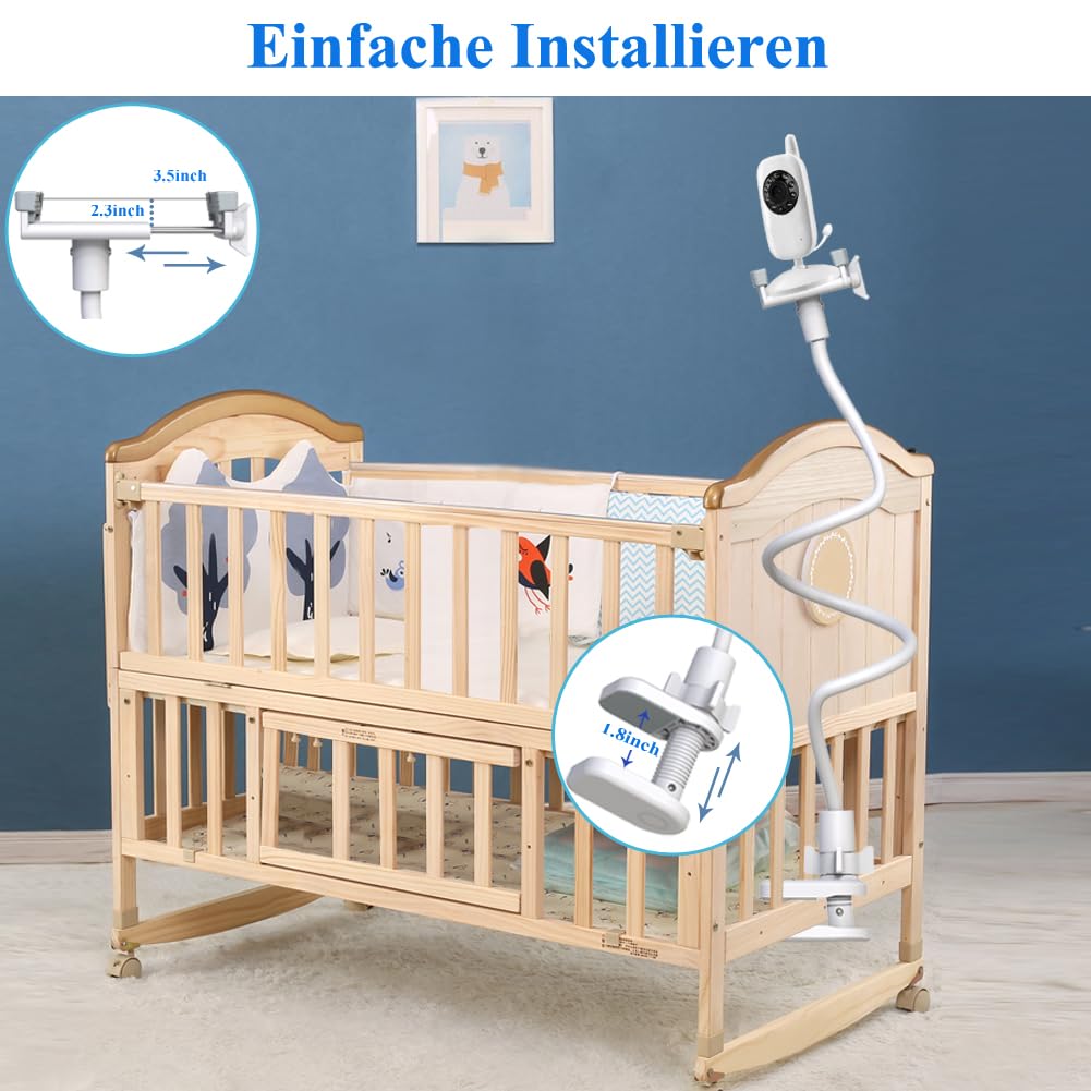 Derebir Babyphone Halterung Kamera Halterung Kamera Halter Baby Kamera Handyhalterkompatibel mit für