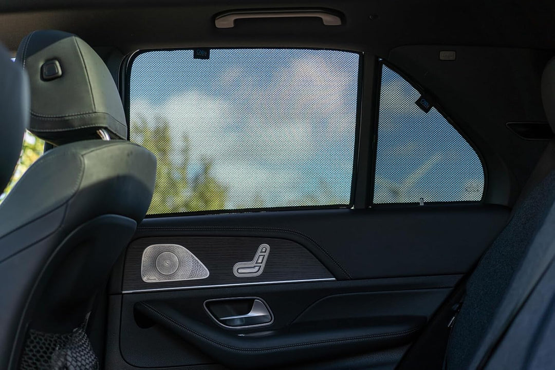 Satz Car Shades (Hintertüren) kompatibel mit Mercedes GLE (W167) 2019- (4-teilig)