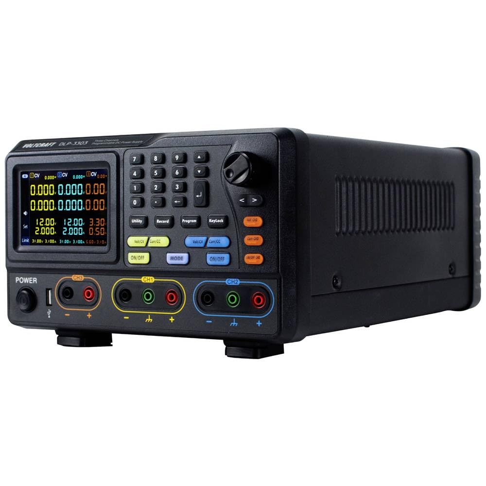 Voltcraft DLP-3303 Labornetzgerät, einstellbar 0-30 V 0-3 A 198 W RS-232, USB, LAN Slave-Funktion An