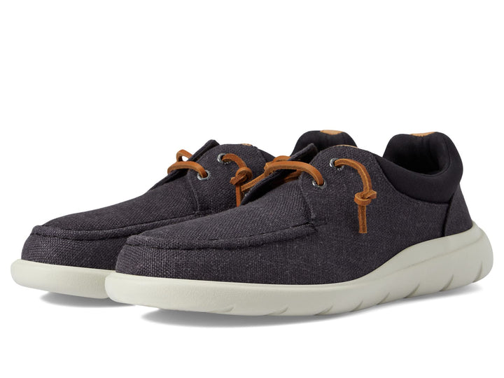 Sperry Herren Capt MocSneaker 41 EU Weit Schwarz 1, 41 EU Weit Schwarz 1