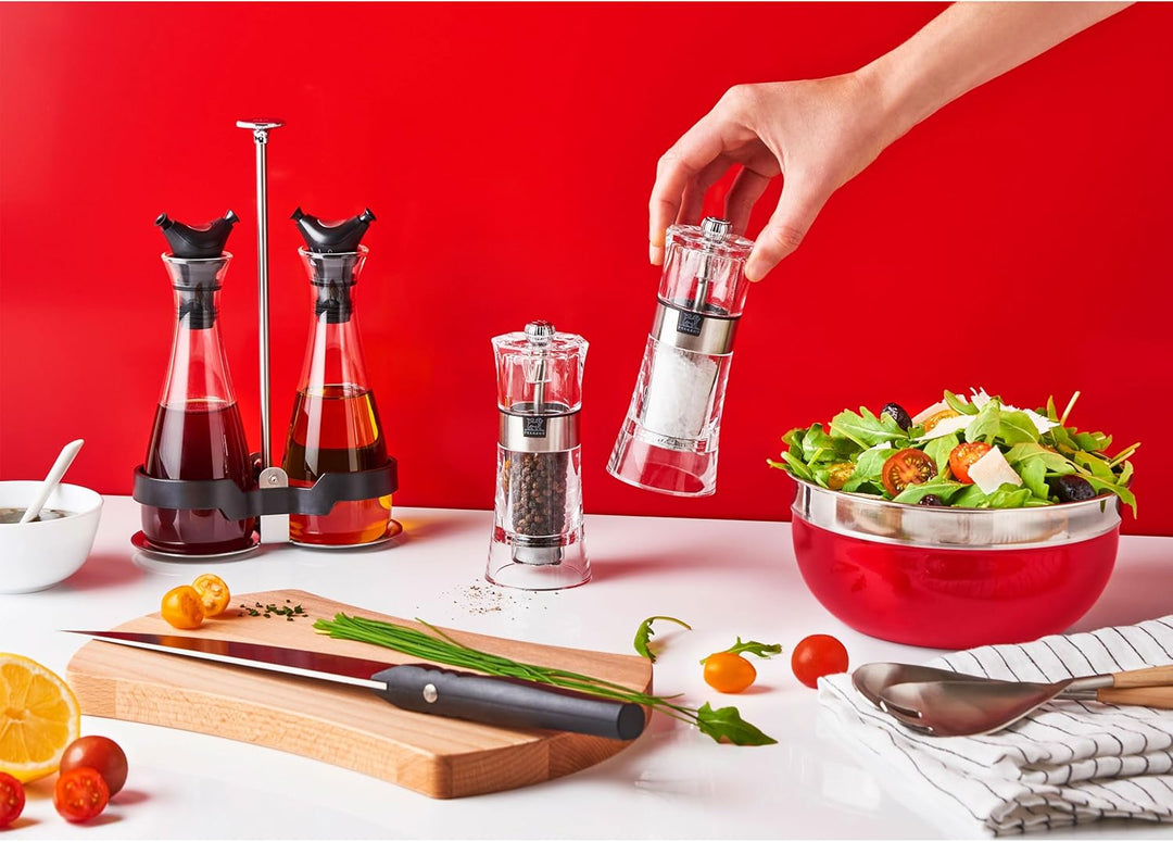 Peugeot 2/34559 OSLO Pfeffer- und Salzmühlenset, Acryl Pfeffer und Salzmühlenset, Pfeffer und Salzmü