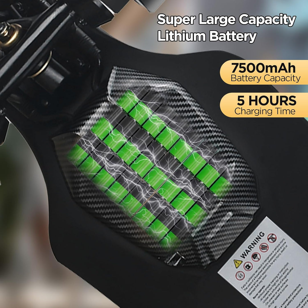 Hochleistungs-Elektro-Skateboard mit Fernbedienung, 40/45 km/h Höchstgeschwindigkeit, 30 km Reichwei