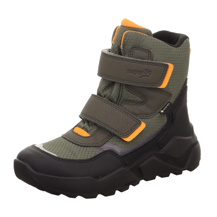 Superfit ROCKET Stiefel Gore-Tex 1-000402 Jungen 33 EU Weit Grün Orange 7000, 33 EU Weit Grün Orange