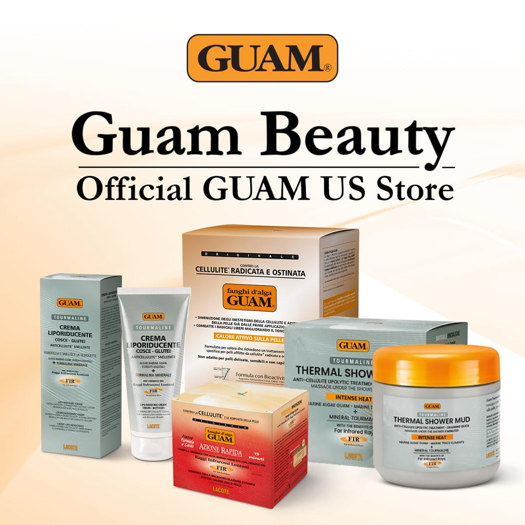 Guam, FangoGel Schlankheitsmittel für Bauch und Hüften, Wärmekälte-Wirkung ohne Ausspülen, gezielte