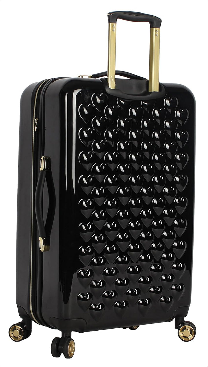 Betsey Johnson 66 cm (26 Zoll) Gepäckkollektion – erweiterbarer kratzfester Hartschalenkoffer (ABS +