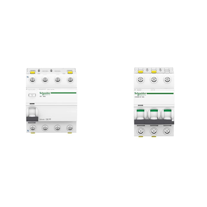 Schneider Electric Fehlerstrom-Schutzschalter FI SCHALTER ACTI9 IID 4P 40A 30MA TYP A, A9Z21440 & Le