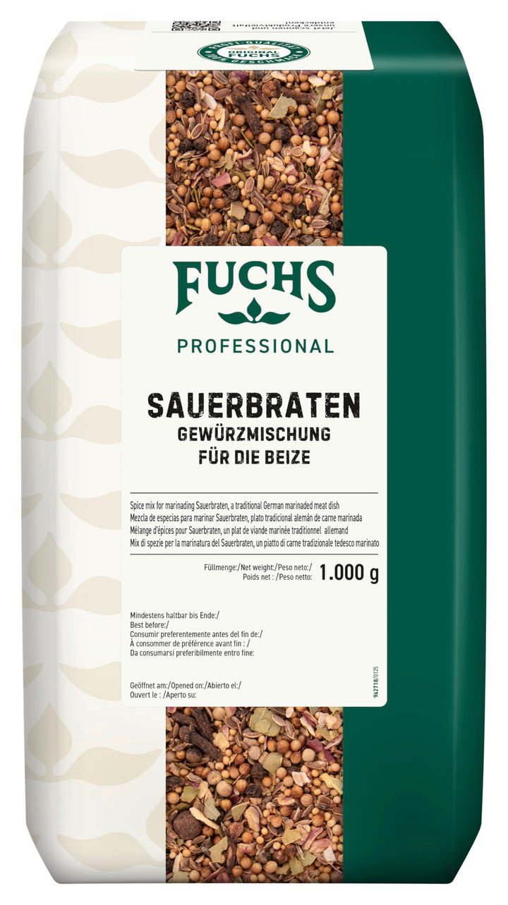 Fuchs Professional - Sauerbraten Gewürzmischung für die Beize | Für die Zubereitung von würziger Sau