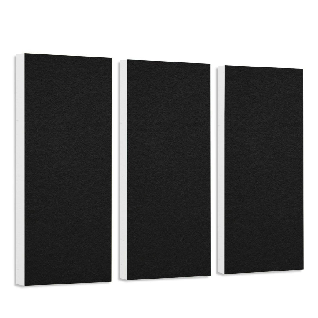 platino24 Schallabsorber COLORE aus Basotec G+ I Akustikpaneele mit Akustikfilz I 3 Wand-Paneele in