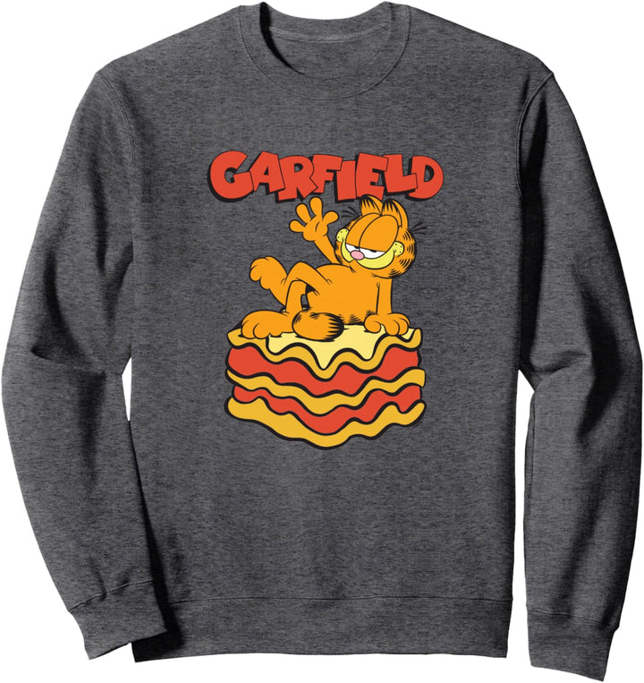 Garfield Lasagnescheibe Pose Sweatshirt