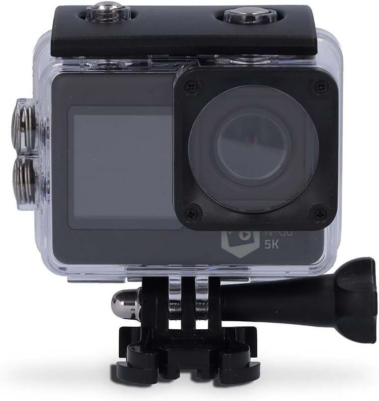 Nedis Action Cam - 5K@30fps - 16 MPixel - Wasserdicht bis: 30.00 m - 80 min - Wi-Fi - App erhältlich