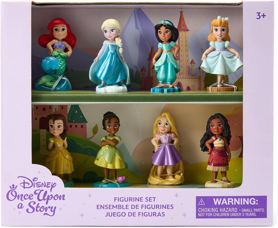 Disney Store Official - Disney Prinzessinnen - Once Upon a Story Kollektion - Figurenset - 8 Puppen