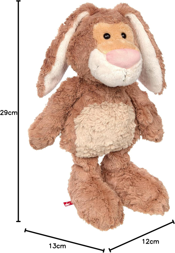 SIGIKID 42560 Schlenker Hase Sweeties Mädchen und Jungen Babyspielzeug empfohlen ab 1 Jahr braun Bra