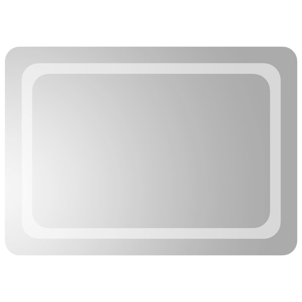 vidaXL LED Badspiegel Beleuchtung Wandspiegel Lichtspiegel Badezimmerspiegel Bad Spiegel Badezimmer