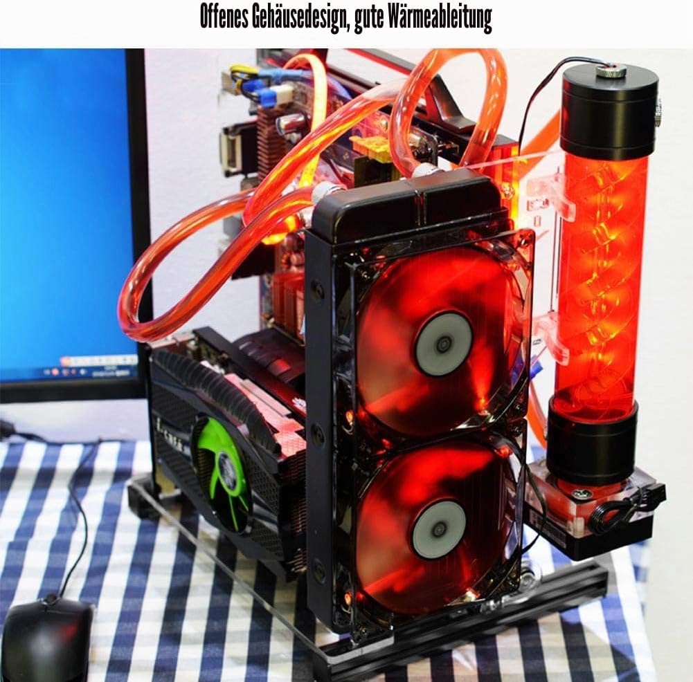 Offenes PC-Gehäuse, ATX/M-ATX/ITX Open, Chassis Testplattform für vertikales Overclocking, offenes R
