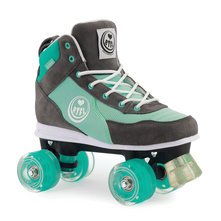 BTFL Trend-Skate Damen,Frauen,Mädchen,Kinder,Rollschuhe,Discoroller,Rollerskates,Retro-Rollschuhe,Cl