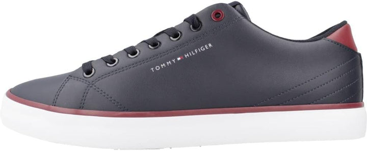 Tommy Hilfiger Herren Vulcanized Sneaker Schuhe 40 EU Blue Desert Sky, 40 EU Blue Desert Sky