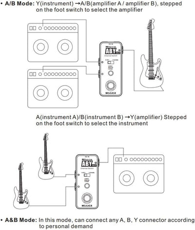 Mooer Micro ABY MKII Guitar Effekte