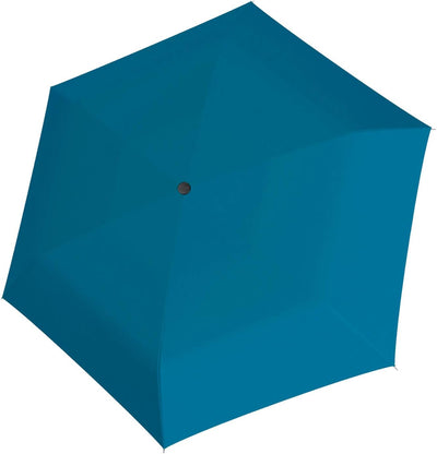 Doppler Regenschirm Taschenschirm Mini Slim Carbonsteel sturmsicher bis 100km/h Flach & Leicht Ultra