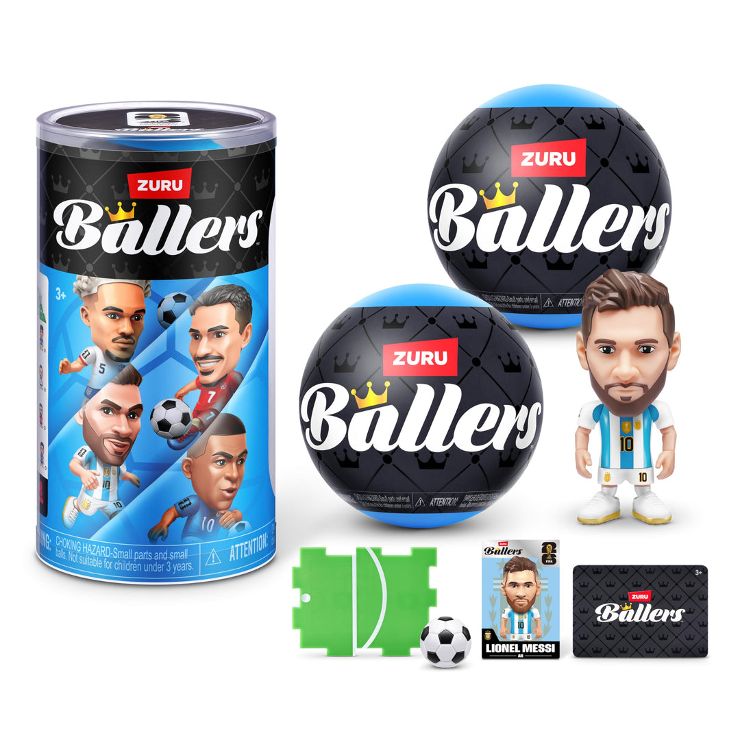 FIFA World Cup 2026™ Ballers Serie 1 2er-Pack von ZURU - Lizenzierte FIFA Sammlerfigur, Unboxing Fus