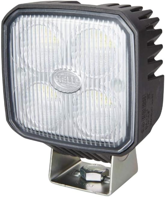 HELLA - LED-Arbeitsscheinwerfer - Q90 compact - 12/24V - 1200lm - Anbau/geschraubt - schwenkbarer Mo