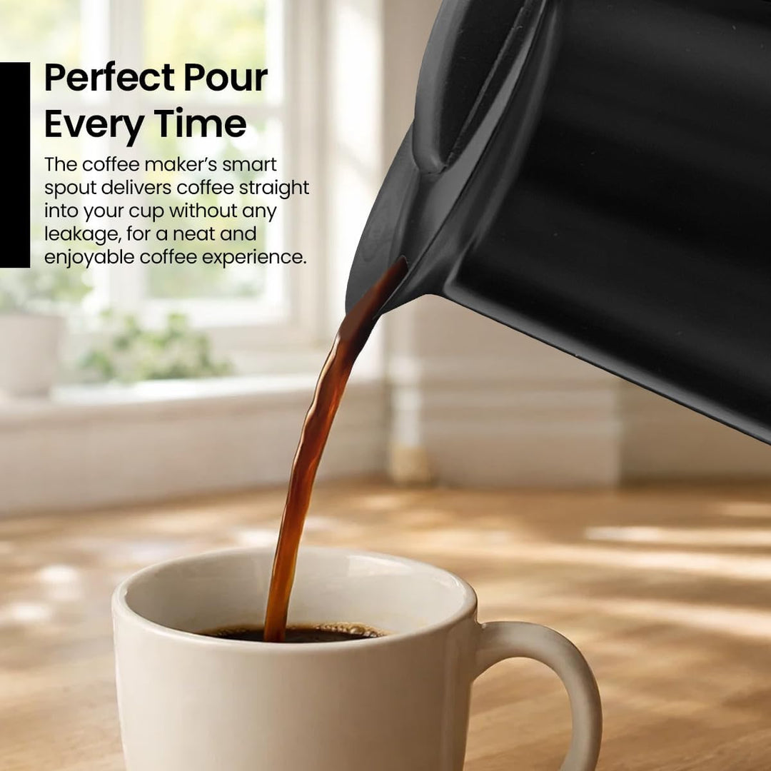 ROYAL SWISS® Edelstahl Mokkakanne 4 Tassen – Espressokocher Induktion | Italienischer Kaffeekocher |