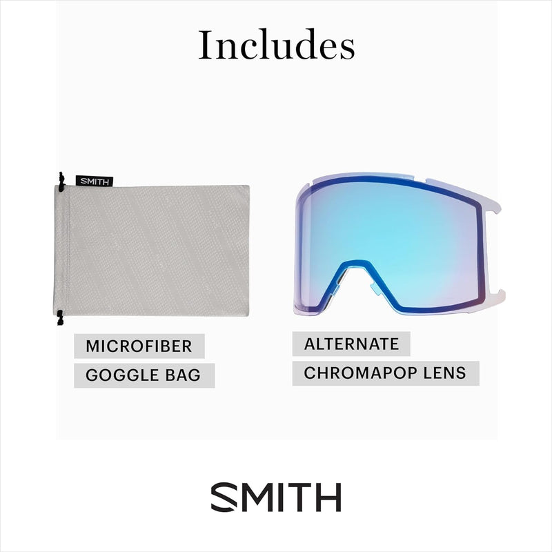 SMITH Squad XL Ersatzgläser für Brille, Erwachsene, Unisex, Schwarz (Mehrfarbig)