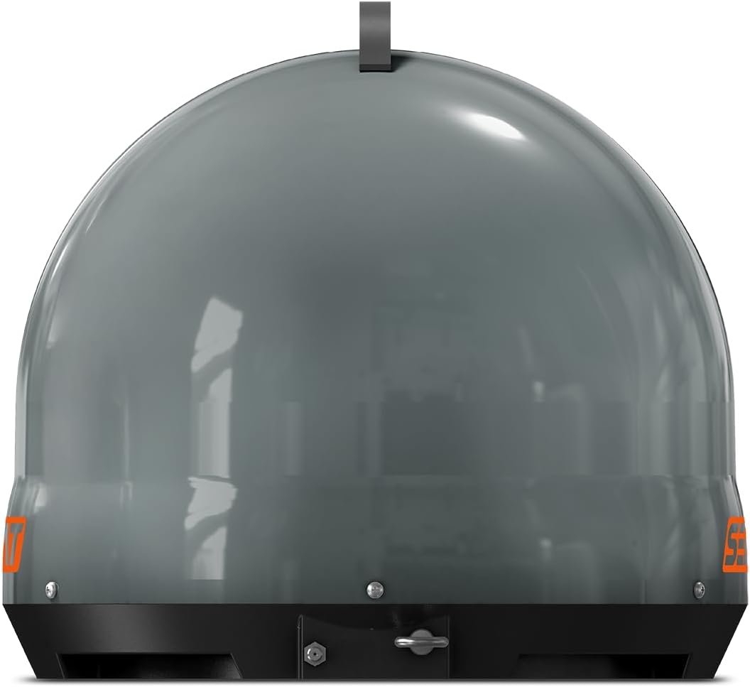 Selfsat Snipe Mobil Camp Direct Portable Mobile Satelliten-Antenne (Grau), Grau