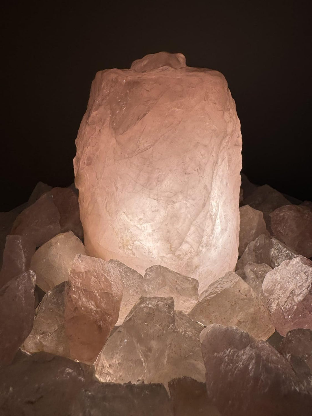Zimmerbrunnen Leticia Rosenquarz (Schalenfarbe: Rosa)